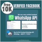Buy WhatsApp API 10k |  Daily Conversation Limit.